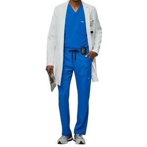 Figs Blue Cairo Nurse Doctor Pharmacist Surgeon Scrub Pants Size XL NWT #0891
